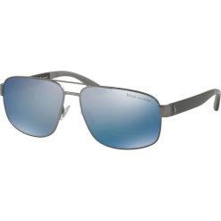 Polo Ralph Lauren - Okulary. Czarne okulary przeciwsłoneczne męskie marki Polo Ralph Lauren, owalne. W wyprzedaży za 499,90 zł.