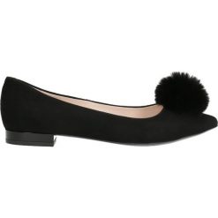Baleriny LANZA. Czarne baleriny damskie marki Gino Rossi, ze skóry, eleganckie. Za 249,90 zł.