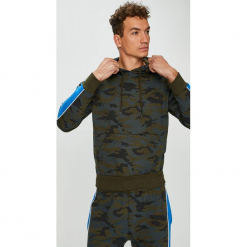 Brave Soul - Bluza. Szare bluzy męskie rozpinane marki DOMYOS, m, z bawełny, z kapturem. W wyprzedaży za 69,90 zł.
