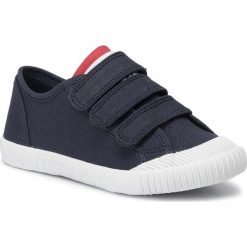 Tenisówki LE COQ SPORTIF - Nationale Ps Sport 1910200 Dress Blue. Niebieskie trampki chłopięce le coq sportif, bez wzorów, z gumy, sportowe, na rzepy. W wyprzedaży za 149,00 zł.