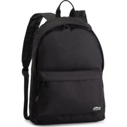 Plecak LACOSTE - NH2677NE Black 991. Czarne torby męskie skórzane Lacoste, bez wzorów, z materiału. W wyprzedaży za 309,00 zł.
