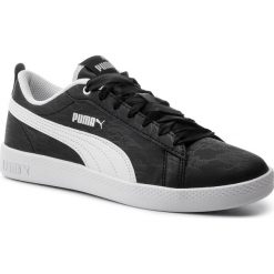 Sneakersy PUMA - Smash Wns V2 Summer Pac 369130 01 Puma Black/Puma White. Czarne półbuty damskie Puma, ze skóry ekologicznej. W wyprzedaży za 159,99 zł.