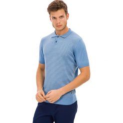 Koszulka polo w kolorze błękitnym. Niebieskie koszulki polo męskie GALVANNI, xl, bez wzorów, polo, bez rękawów. W wyprzedaży za 249,95 zł.