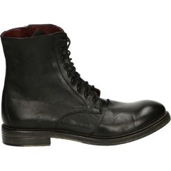 Botki męskie - 3994 MON NERO. Czarne botki męskie Venezia, ze skóry. Za 569,00 zł.