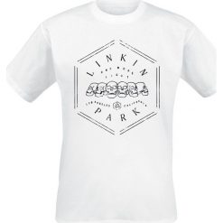 T-shirty męskie: Linkin Park One More Light Skulls T-Shirt biały