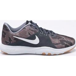 Nike - Buty Flex Trainer. Szare buty sportowe damskie Nike, z materiału. W wyprzedaży za 259,90 zł.