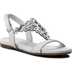 Sandały damskie: Sandały TAMARIS – 1-28126-20 White/Silver 191