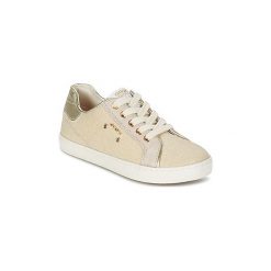Buty Dziecko Geox J KIWI G.B. Brązowe trampki dziewczęce Geox, bez wzorów, bez zapięcia. Za 195,30 zł.