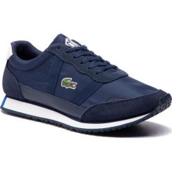 Sneakersy LACOSTE - Partner 119 4 Sma 7-37SMA0045092 Nvy/Wht. Niebieskie sneakersy męskie Lacoste, bez zapięcia. W wyprzedaży za 259,00 zł.