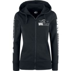 Volbeat Denmark Skull Bluza z kapturem rozpinana damska czarny. Czarne bez kategorii marki Volbeat, xl, z nadrukiem, z kapturem. Za 224,90 zł.