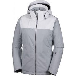 COLUMBIA kurtka narciarska damska Snow Dream Jacket Cirrus Grey Heather M. Szare kurtki sportowe damskie Columbia, m, bez wzorów, bez kaptura, narciarskie. Za 879,00 zł.