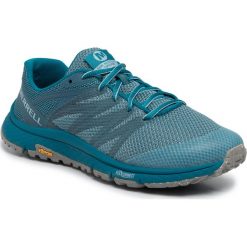 Buty MERRELL - Bare Access Xtr Sweeper J99955 Aqua. Niebieskie buty sportowe damskie Merrell, bez wzorów, z tworzywa sztucznego, sportowe, do biegania. W wyprzedaży za 239,00 zł.