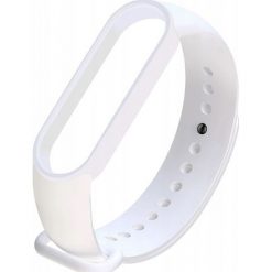 Pasek zamienny biały - Xiaomi Mi Band 5. Białe paski męskie Xiaomi, w paski. Za 17,90 zł.