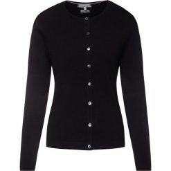Kardigan TOMMY HILFIGER WW0WW22047. Niebieskie swetry damskie TOMMY HILFIGER, s, bez wzorów, z bawełny, bez rękawów, bez kaptura. W wyprzedaży za 399,00 zł.