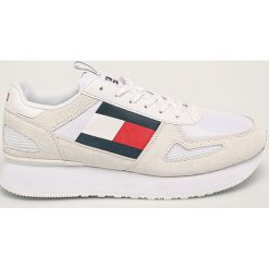 Tommy Jeans - Buty. Niebieskie sneakersy męskie Tommy Jeans, z okrągłym noskiem, na sznurówki. Za 399,90 zł.