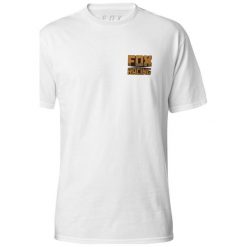 FOX T-Shirt Męski Sleeper Ss Premium Tee M Biały. Białe koszulki męskie marki FOX, m, bez wzorów, z bawełny, bez kołnierzyka, krótkie. Za 117,00 zł.
