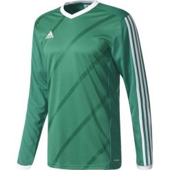 Adidas Koszulka piłkarska męska Tabela 14 Long Sleeve Jersey zielono-biała r. XL (G70677). Białe koszulki sportowe męskie marki Adidas, m, z jersey. Za 67,16 zł.