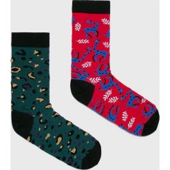 Medicine - Skarpetki Basic (2-pack). Szare skarpetki damskie MEDICINE, bez wzorów, z elastanu. W wyprzedaży za 19,90 zł.