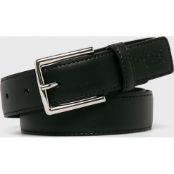 Trussardi Jeans - Pasek skórzany. Czarne paski męskie Trussardi Jeans, w paski, z jeansu. W wyprzedaży za 79,90 zł.