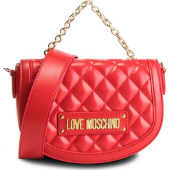 Torebka LOVE MOSCHINO - JC4002PP17LA0500 Rosso. Czerwone torebki klasyczne damskie marki Love Moschino, ze skóry ekologicznej. Za 779,00 zł.