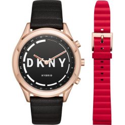 DKNY Minute Zegarek schwarz. Szare, analogowe zegarki damskie marki Fossil. W wyprzedaży za 599,20 zł.