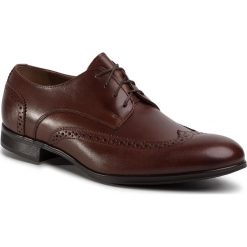 Półbuty QUAZI - QZ-52-04-000476 105. Pomarańczowe buty wizytowe męskie QUAZI, bez wzorów, ze skóry, eleganckie, bez zapięcia. W wyprzedaży za 199,00 zł.