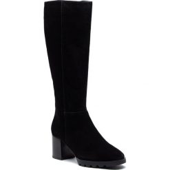 Kozaki HÖGL - 6-104652 Black 0100. Czarne kozaki damskie marki HÖGL, ze skóry, na obcasie. W wyprzedaży za 569,00 zł.