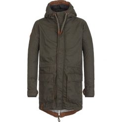 Naketano Parka olive. Zielone płaszcze męskie marki Naketano, s, bez wzorów, z bawełny, bez kaptura. Za 629,00 zł.