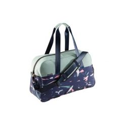 Torba fitness cardio 30l. Brązowe torby męskie sportowe DOMYOS, bez wzorów, z poliesteru. Za 79,99 zł.