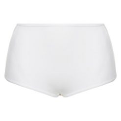 Figi klasyczne z wysokim stanem Triumph 10191041. Czarne figi damskie Triumph, xl, bez wzorów, z elastanu. Za 39,00 zł.