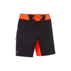 Spodenki surfing krótkie BBS 500. Czarne bokserki męskie OLAIAN, l, bez wzorów, z poliesteru, sportowe, bez kołnierzyka, z krótkim rękawem, krótkie. Za 49,99 zł.