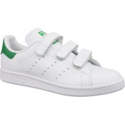 Adidas Stan Smith Cf s75187 44 2/3 Białe. Białe buty sportowe męskie marki Adidas, ze skóry, adidas stan smith. W wyprzedaży za 329,99 zł.