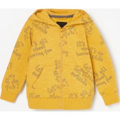 Rozpinana bluza z ociepleniem - Żółty. Żółte bluzy męskie Reserved, m, bez wzorów, bez kołnierzyka, bez rękawów, bez kaptura. W wyprzedaży za 39,99 zł.