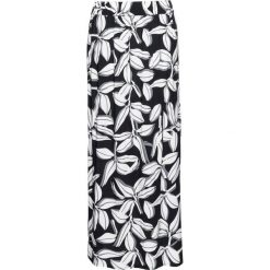 Spódnica z wiskozy bonprix czarny z nadrukiem. Czarne spódniczki damskie bonprix, z nadrukiem, z wiskozy, długie. Za 54,99 zł.