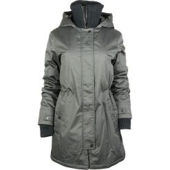 Płaszcz zimowy w kolorze khaki. Brązowe kurtki damskie Street Wear, na zimę, xs, bez wzorów, bez kaptura. W wyprzedaży za 257,95 zł.
