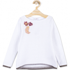 Bluza. Brązowe bluzy dziewczęce marki ANGEL QUEEN, z bawełny. Za 39,90 zł.