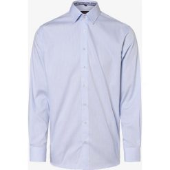 Eterna Modern Fit - Koszula męska – niewymagająca prasowania, niebieski. Niebieskie koszule męskie Eterna Modern Fit, m, bez wzorów, klasyczne, z klasycznym kołnierzykiem, bez rękawów. Za 249,95 zł.