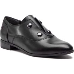 Lordsy TAMARIS - 1-24202-21 Black 001. Czarne lordsy damskie Tamaris, ze skóry. Za 249,90 zł.