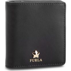 Mały Portfel Damski FURLA - Alya 1001145 P PAY2 N38 Onyx. Czarne portfele damskie Furla, bez wzorów, ze skóry. W wyprzedaży za 319,00 zł.