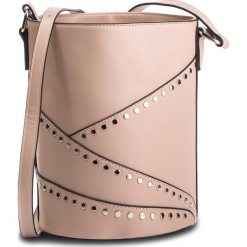 Torebka JENNY FAIRY - RX0153 Beige. Brązowe listonoszki damskie Jenny Fairy, bez wzorów, ze skóry ekologicznej, bez dodatków. Za 89,99 zł.