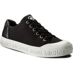 Trampki MICHAEL MICHAEL KORS - Carter Lace Up 43S8CTFS1D Black. Czarne półbuty damskie MICHAEL Michael Kors, bez wzorów, ze skóry, bez zapięcia. W wyprzedaży za 359,00 zł.