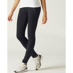 Spodnie dresowe Gym & Pilates 520 damskie. Niebieskie spodnie damskie NYAMBA, m, bez wzorów, z elastanu. Za 69,99 zł.