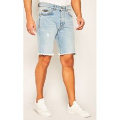 Szorty jeansowe Versace Jeans Couture A4GVB17I. Niebieskie spodenki i szorty męskie Versace Jeans Couture, m, bez wzorów, z bawełny. Za 1029,00 zł.