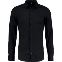 Koszule męskie na spinki: Eterna SUPER SLIM FIT Koszula biznesowa schwarz