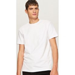 T-shirty męskie: Melanżowy t-shirt – Biały
