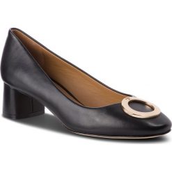 Półbuty TORY BURCH - Caterina 45mm Pump 51541 Perfect Black 006. Czarne creepersy damskie Tory Burch, ze skóry, eleganckie, na obcasie. Za 1209,00 zł.