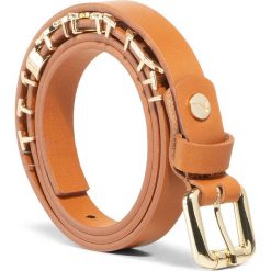 Pasek Damski TRUSSARDI JEANS - Belt H. 1,5 Leather Lettering Charm 75L00098 B660. Pomarańczowe paski damskie Trussardi Jeans, w paski, z jeansu. Za 279,00 zł.