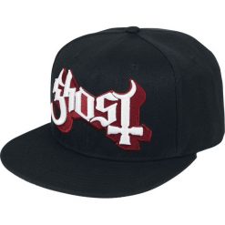 Ghost Logo Czapka Snapback czarny. Czarne czapki z daszkiem damskie marki Ghost, z nadrukiem, z tworzywa sztucznego. Za 99,90 zł.