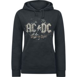 Bluzy rozpinane damskie: AC/DC Rock Or Bust Bluza z kapturem damska czarny