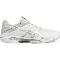 Asics Gel-Solution Speed 2 Clay E601N-0193. Szare buty sportowe męskie marki Asics, z materiału, bez zapięcia, tenisowe. W wyprzedaży za 399,99 zł.